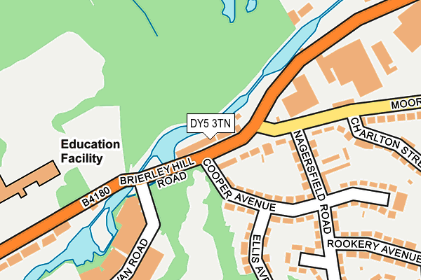 DY5 3TN map - OS OpenMap – Local (Ordnance Survey)