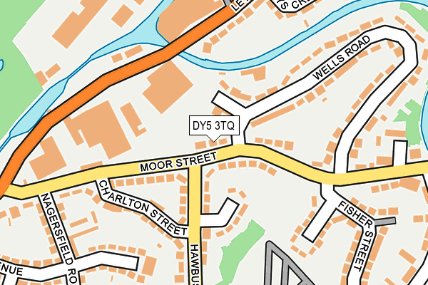 DY5 3TQ map - OS OpenMap – Local (Ordnance Survey)