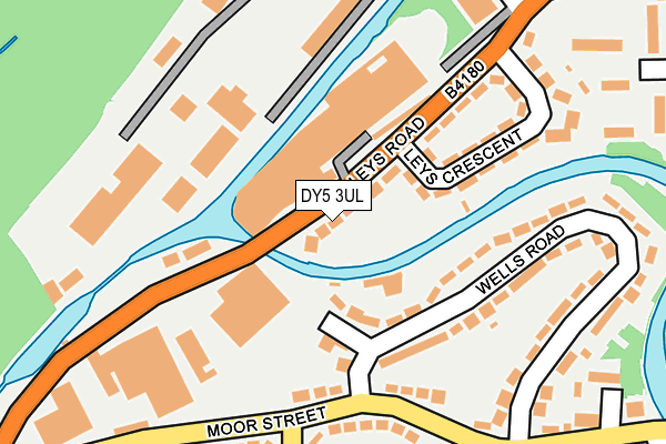 DY5 3UL map - OS OpenMap – Local (Ordnance Survey)