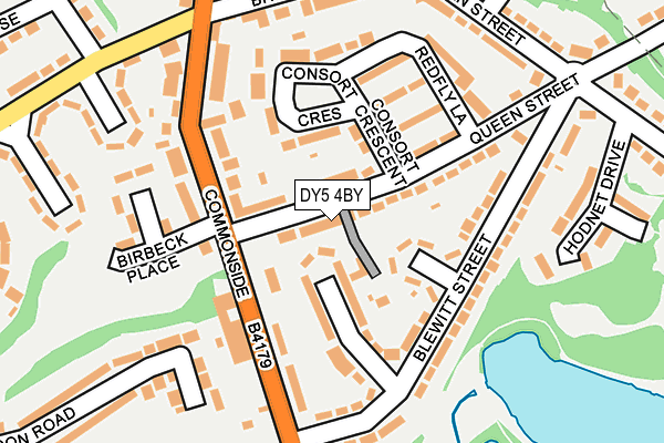 DY5 4BY map - OS OpenMap – Local (Ordnance Survey)
