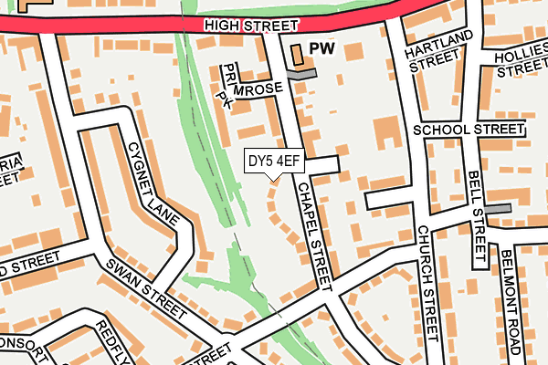 DY5 4EF map - OS OpenMap – Local (Ordnance Survey)