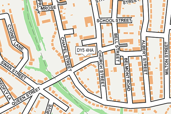 DY5 4HA map - OS OpenMap – Local (Ordnance Survey)