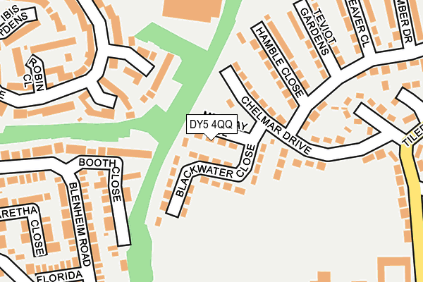 DY5 4QQ map - OS OpenMap – Local (Ordnance Survey)