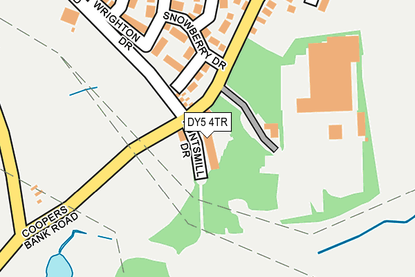 DY5 4TR map - OS OpenMap – Local (Ordnance Survey)