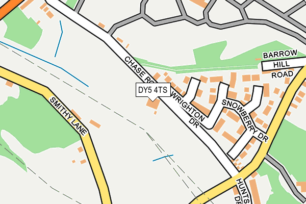 DY5 4TS map - OS OpenMap – Local (Ordnance Survey)