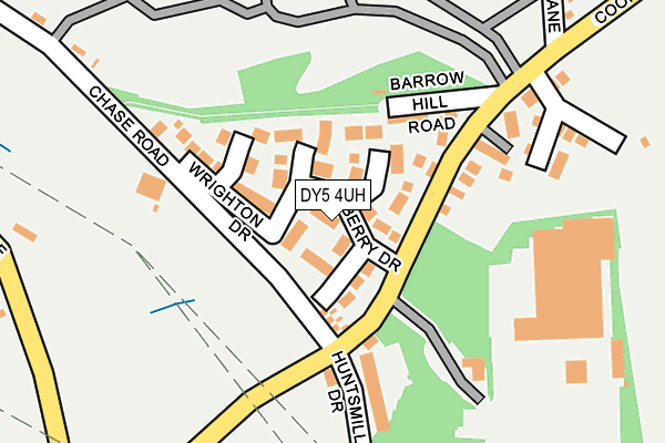 DY5 4UH map - OS OpenMap – Local (Ordnance Survey)
