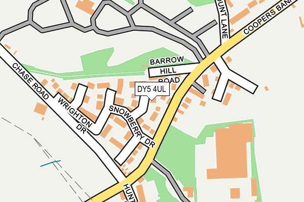 DY5 4UL map - OS OpenMap – Local (Ordnance Survey)