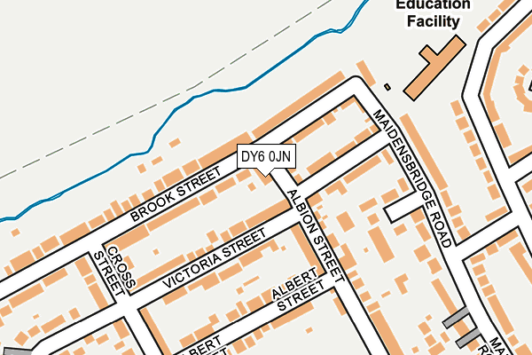 DY6 0JN map - OS OpenMap – Local (Ordnance Survey)