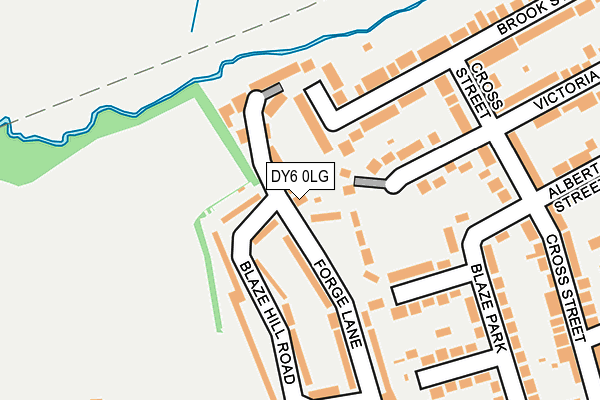 DY6 0LG map - OS OpenMap – Local (Ordnance Survey)