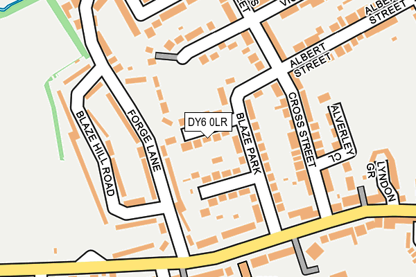 DY6 0LR map - OS OpenMap – Local (Ordnance Survey)