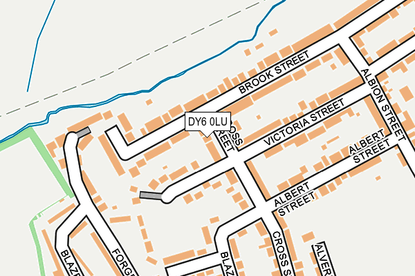 DY6 0LU map - OS OpenMap – Local (Ordnance Survey)