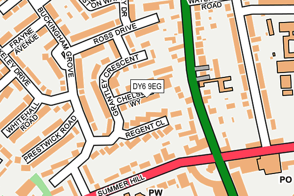 DY6 9EG map - OS OpenMap – Local (Ordnance Survey)