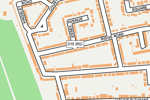 DY6 9RG map - OS OpenMap – Local (Ordnance Survey)