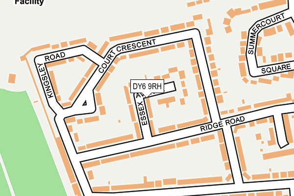 DY6 9RH map - OS OpenMap – Local (Ordnance Survey)