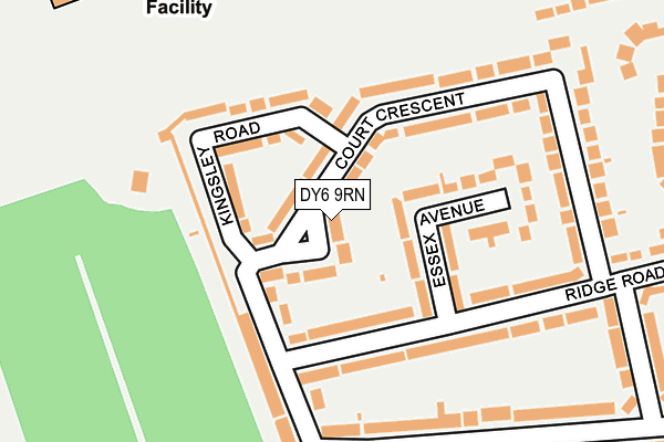 DY6 9RN map - OS OpenMap – Local (Ordnance Survey)