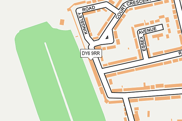 DY6 9RR map - OS OpenMap – Local (Ordnance Survey)