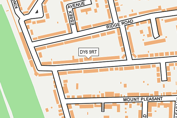 DY6 9RT map - OS OpenMap – Local (Ordnance Survey)