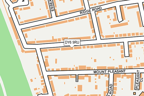 DY6 9RU map - OS OpenMap – Local (Ordnance Survey)