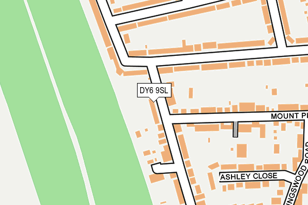 DY6 9SL map - OS OpenMap – Local (Ordnance Survey)