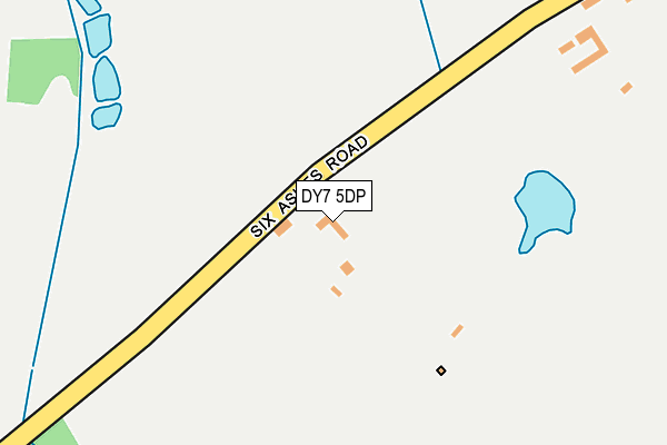 DY7 5DP map - OS OpenMap – Local (Ordnance Survey)