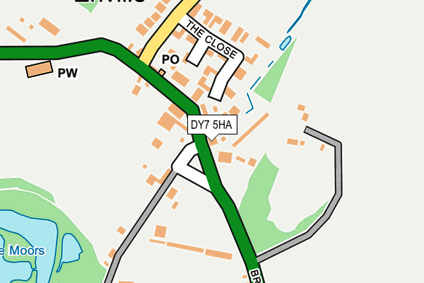 DY7 5HA map - OS OpenMap – Local (Ordnance Survey)