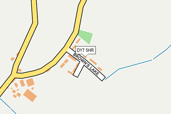 DY7 5HR map - OS OpenMap – Local (Ordnance Survey)