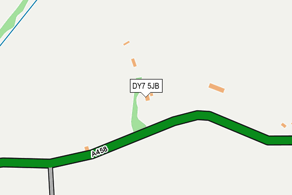 DY7 5JB map - OS OpenMap – Local (Ordnance Survey)