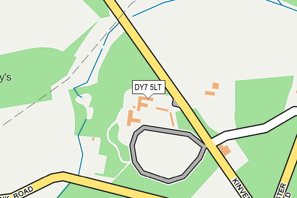 DY7 5LT map - OS OpenMap – Local (Ordnance Survey)