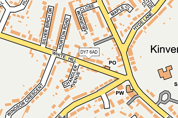 Map of DP COMMERCIAL CONSULTANTS LTD at local scale