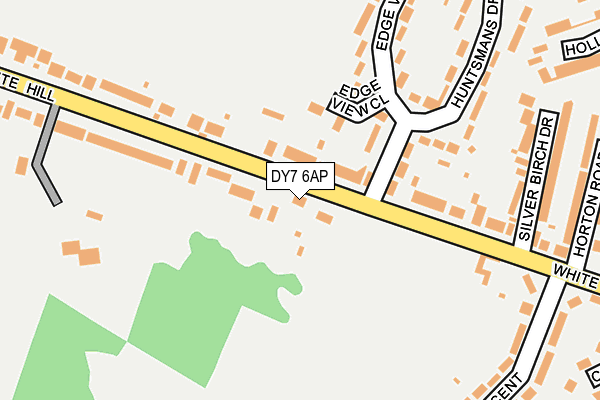 DY7 6AP map - OS OpenMap – Local (Ordnance Survey)