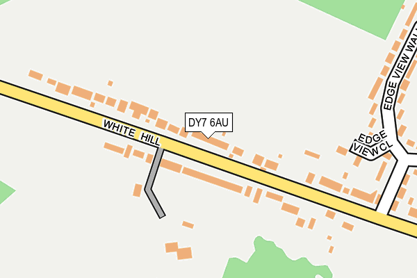 DY7 6AU map - OS OpenMap – Local (Ordnance Survey)