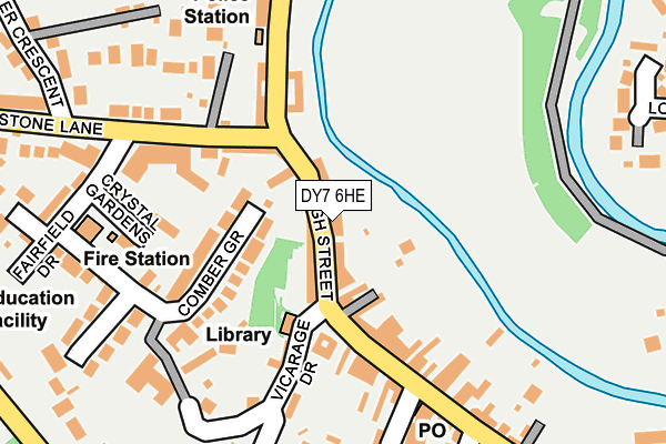 Map of FM BRANDING LIMITED at local scale