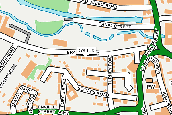 Map of TRAIN TIME UK HOLDINGS LTD at local scale