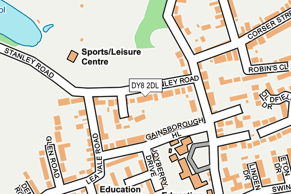 Map of BENTLEY HOUSE TRUSTEES LIMITED at local scale