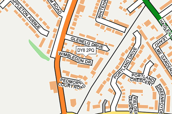 DY8 2PQ map - OS OpenMap – Local (Ordnance Survey)