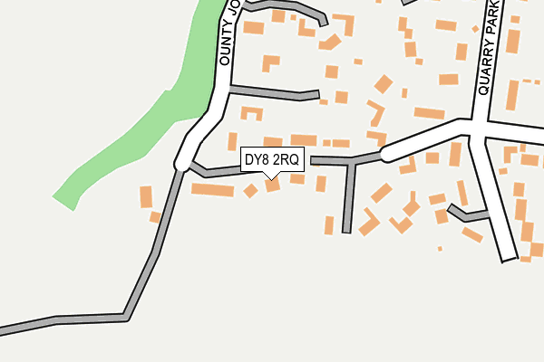 DY8 2RQ map - OS OpenMap – Local (Ordnance Survey)