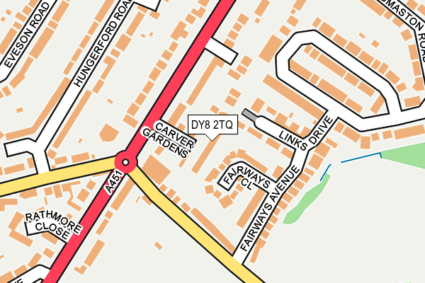 DY8 2TQ map - OS OpenMap – Local (Ordnance Survey)