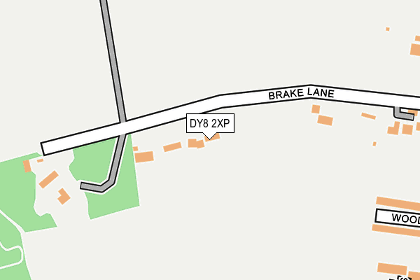 DY8 2XP map - OS OpenMap – Local (Ordnance Survey)