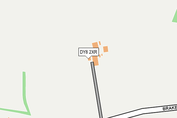DY8 2XR map - OS OpenMap – Local (Ordnance Survey)