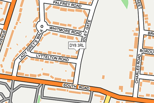 DY8 3RL map - OS OpenMap – Local (Ordnance Survey)