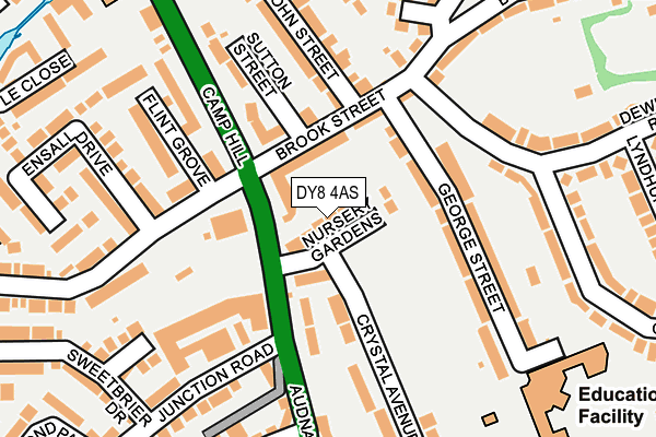 DY8 4AS map - OS OpenMap – Local (Ordnance Survey)