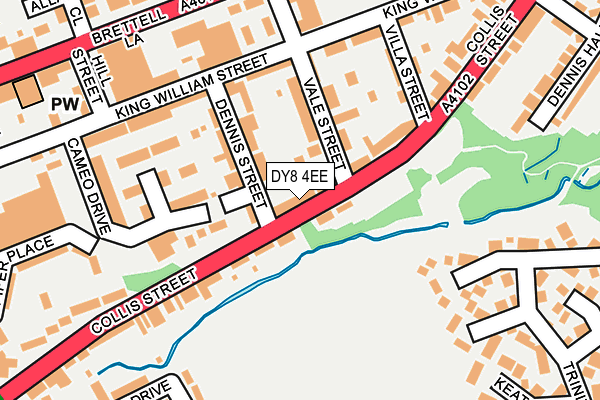 DY8 4EE map - OS OpenMap – Local (Ordnance Survey)