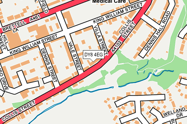 DY8 4EG map - OS OpenMap – Local (Ordnance Survey)