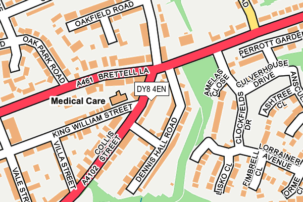 DY8 4EN map - OS OpenMap – Local (Ordnance Survey)