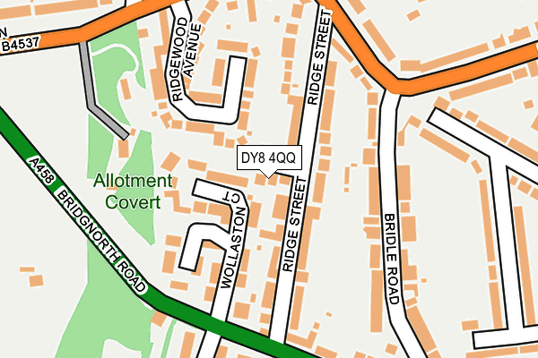 DY8 4QQ map - OS OpenMap – Local (Ordnance Survey)