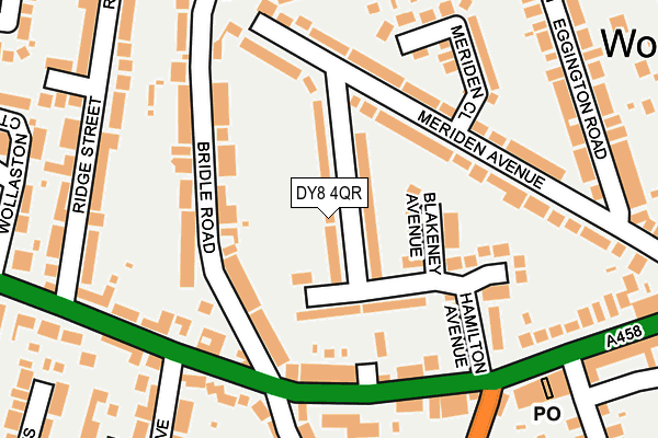 DY8 4QR map - OS OpenMap – Local (Ordnance Survey)