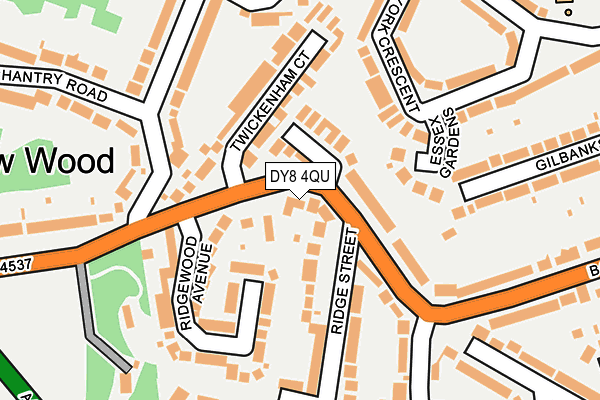 DY8 4QU map - OS OpenMap – Local (Ordnance Survey)