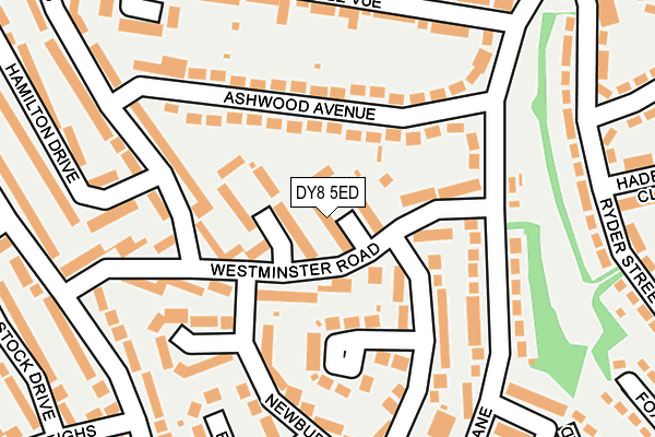 DY8 5ED map - OS OpenMap – Local (Ordnance Survey)
