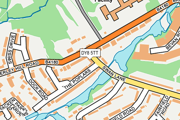 DY8 5TT map - OS OpenMap – Local (Ordnance Survey)
