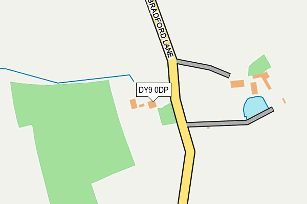 DY9 0DP map - OS OpenMap – Local (Ordnance Survey)